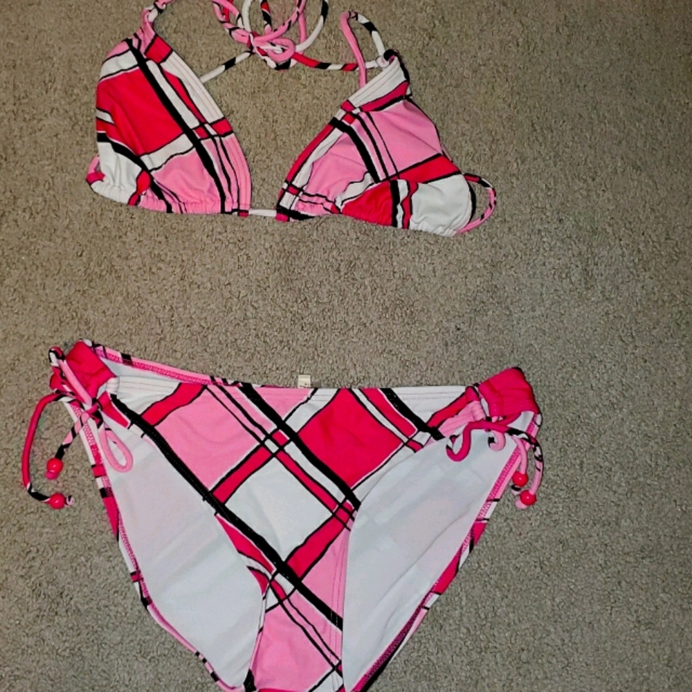 Red camel 2 peice bathing suit